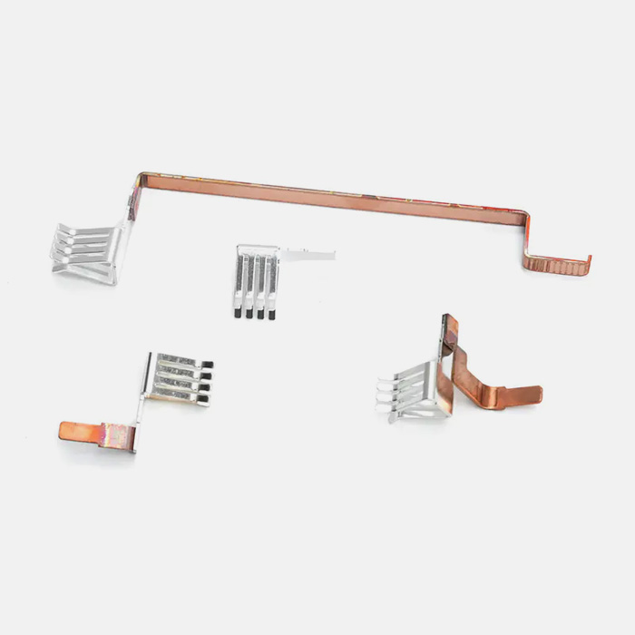 Piezas de estampado chapadas a base de cobre